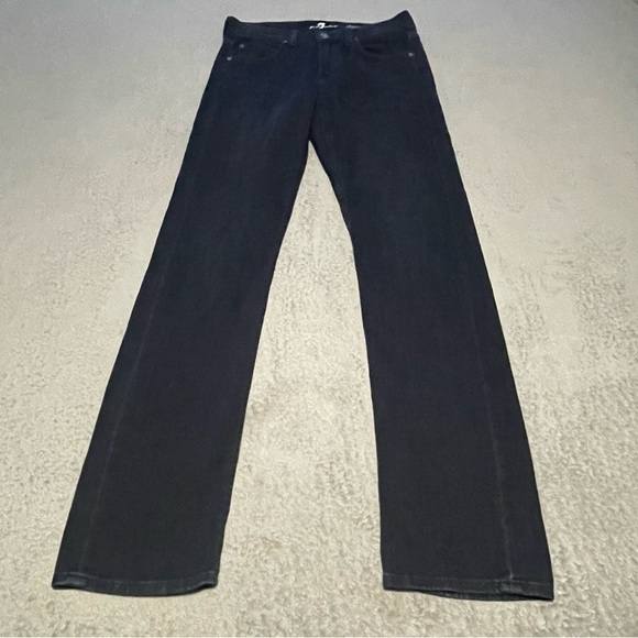 7 for all mankind slimmy jeans size 29 dark wash very good condition - Picture 2 of 11